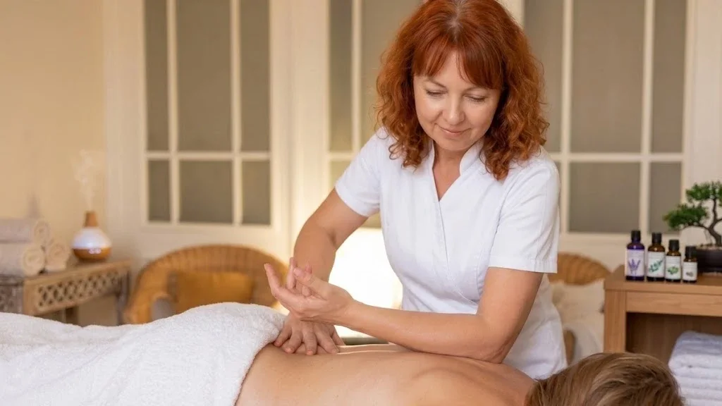 Classic full-body massage at the Massage 4 Beauty studio in Prague 4